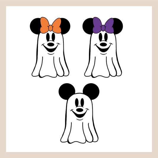 Minnie or Mickey Ghost