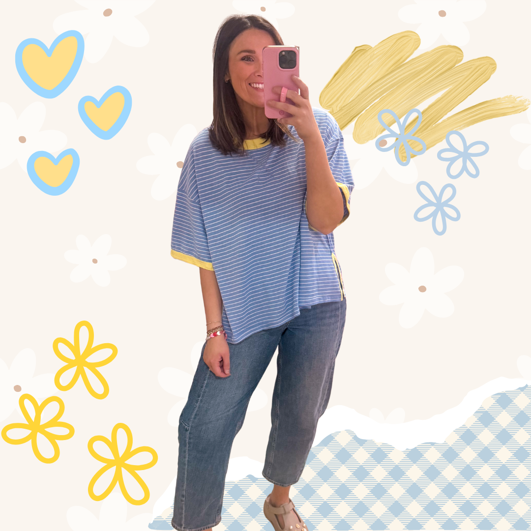 Spring Stripe Top