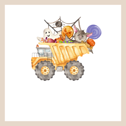Halloween Dump Truck