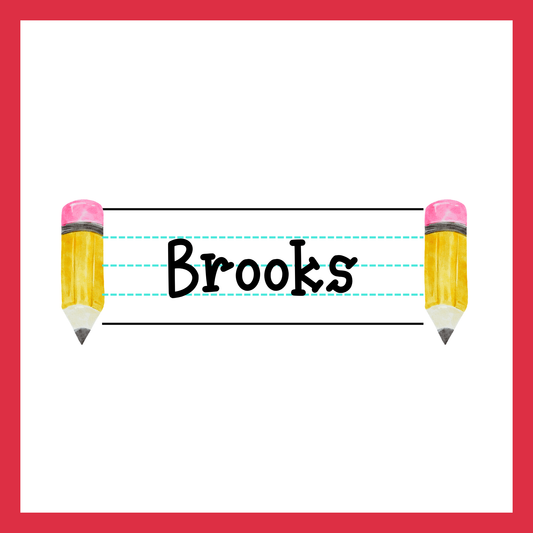 Cute Pencil Name, Boy