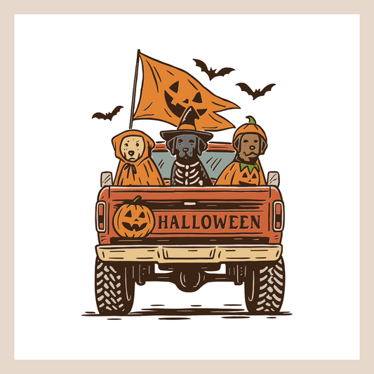 Trick or Treat Pup Truck