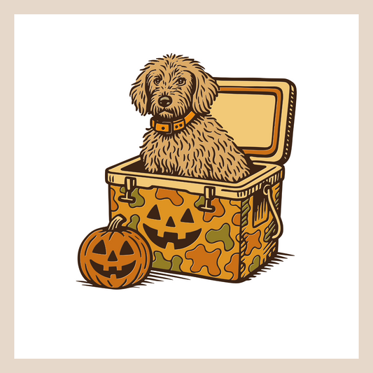 Halloween Cooler Puppy