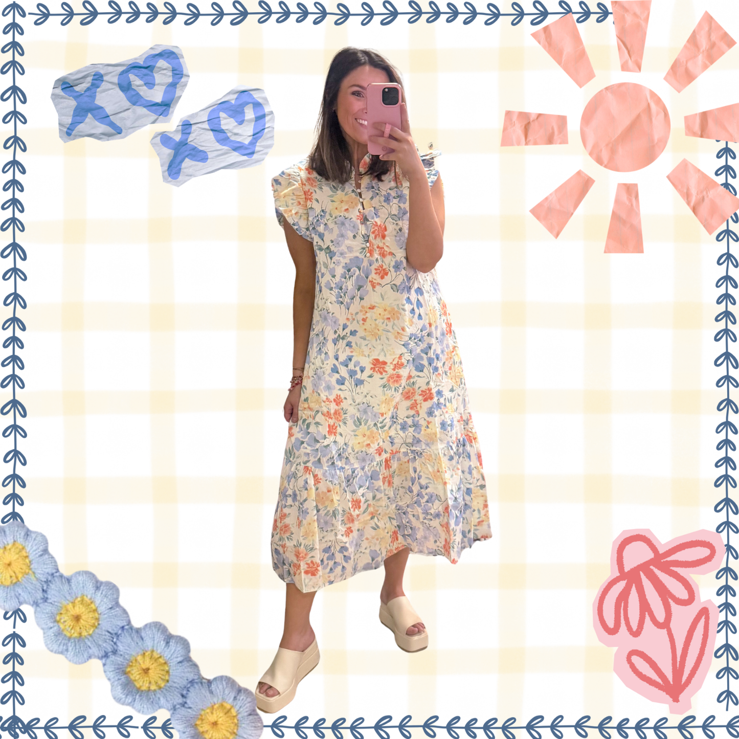 Floral Haze Dress