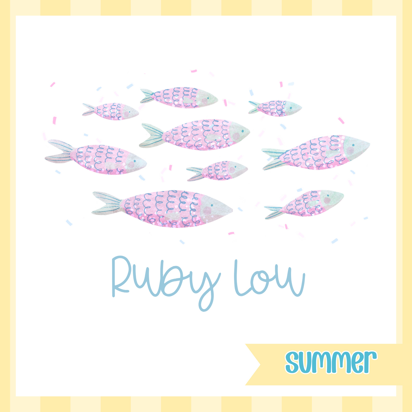 Sweet Little School of Fish