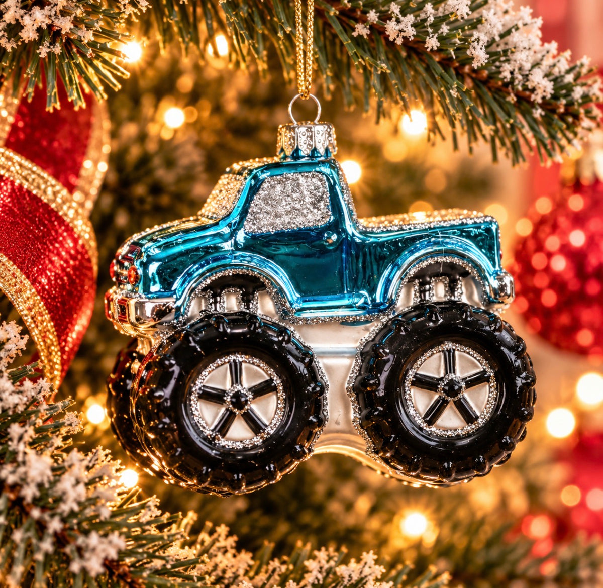 Monster Truck Ornament