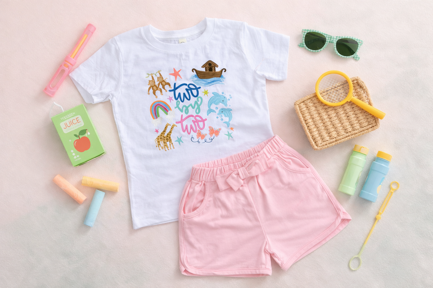 Blush Bow Shorts