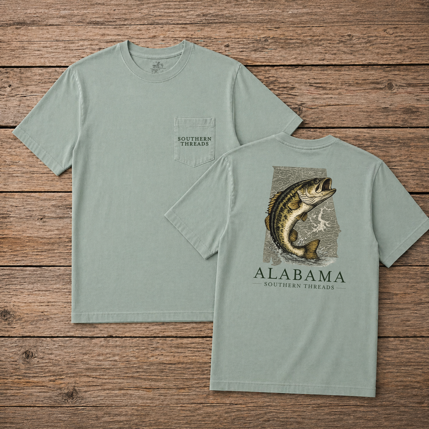 Alabama Bass Tee
