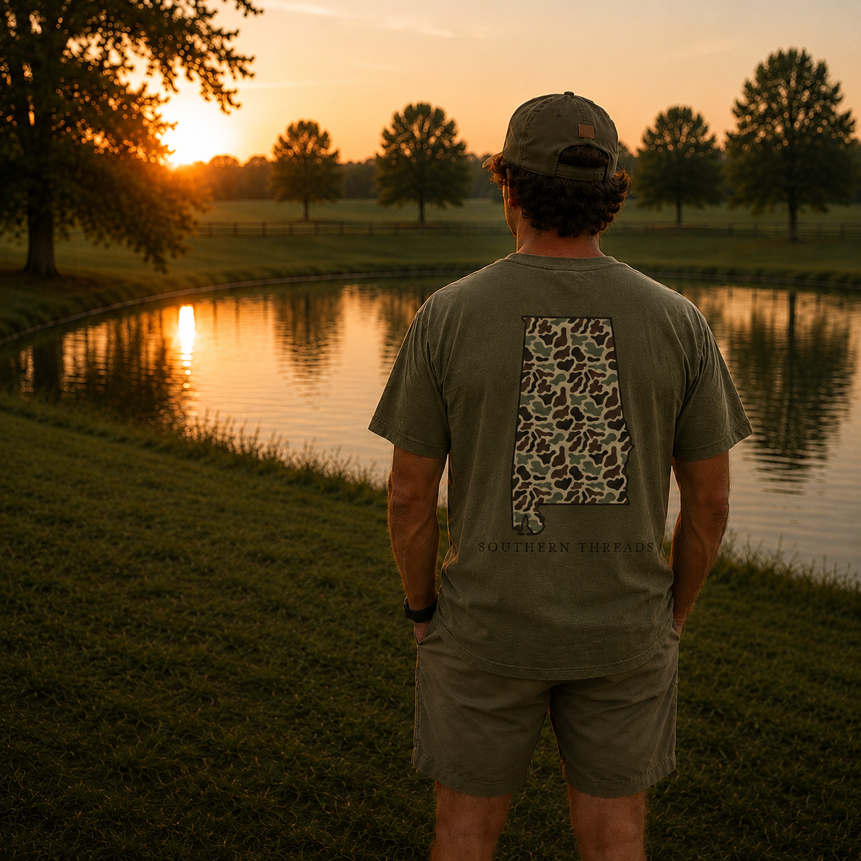 State of Mind Tee, Moss