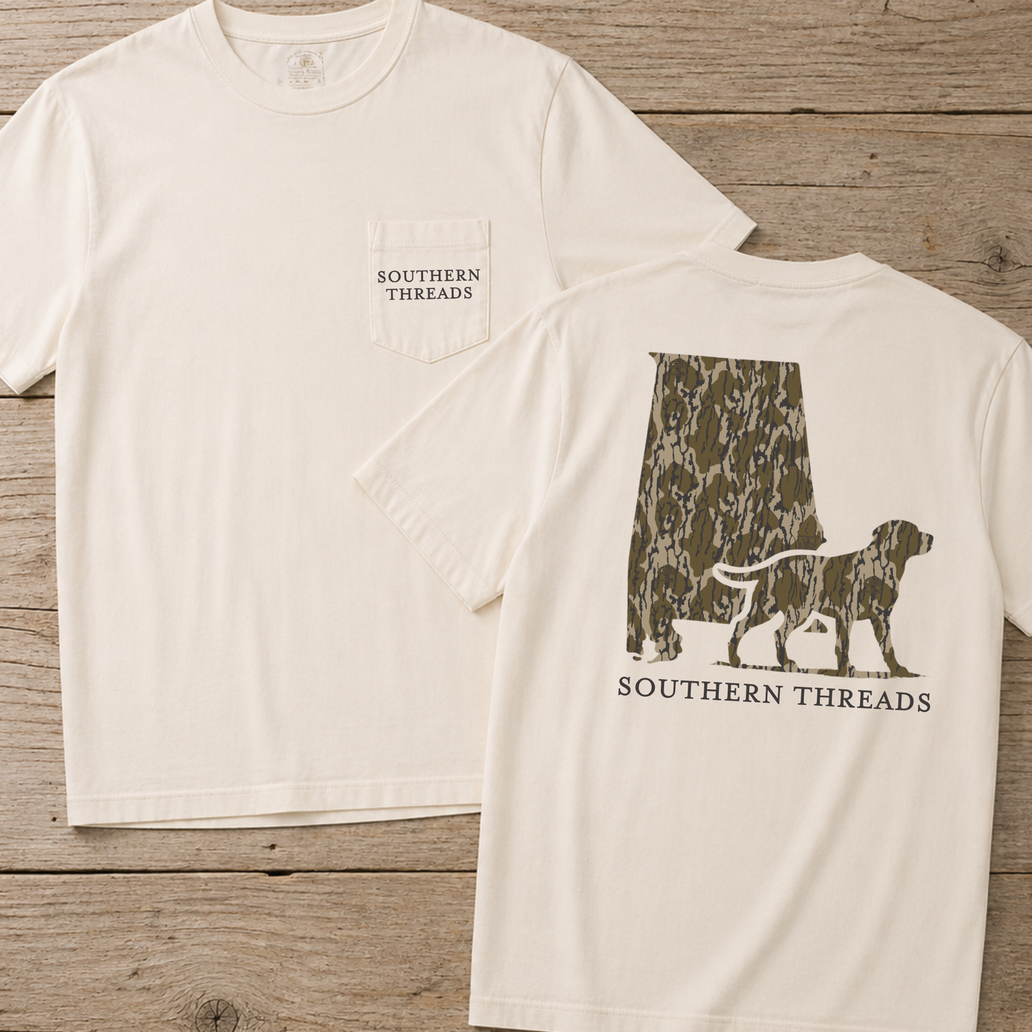 Bottomland State Dog Tee