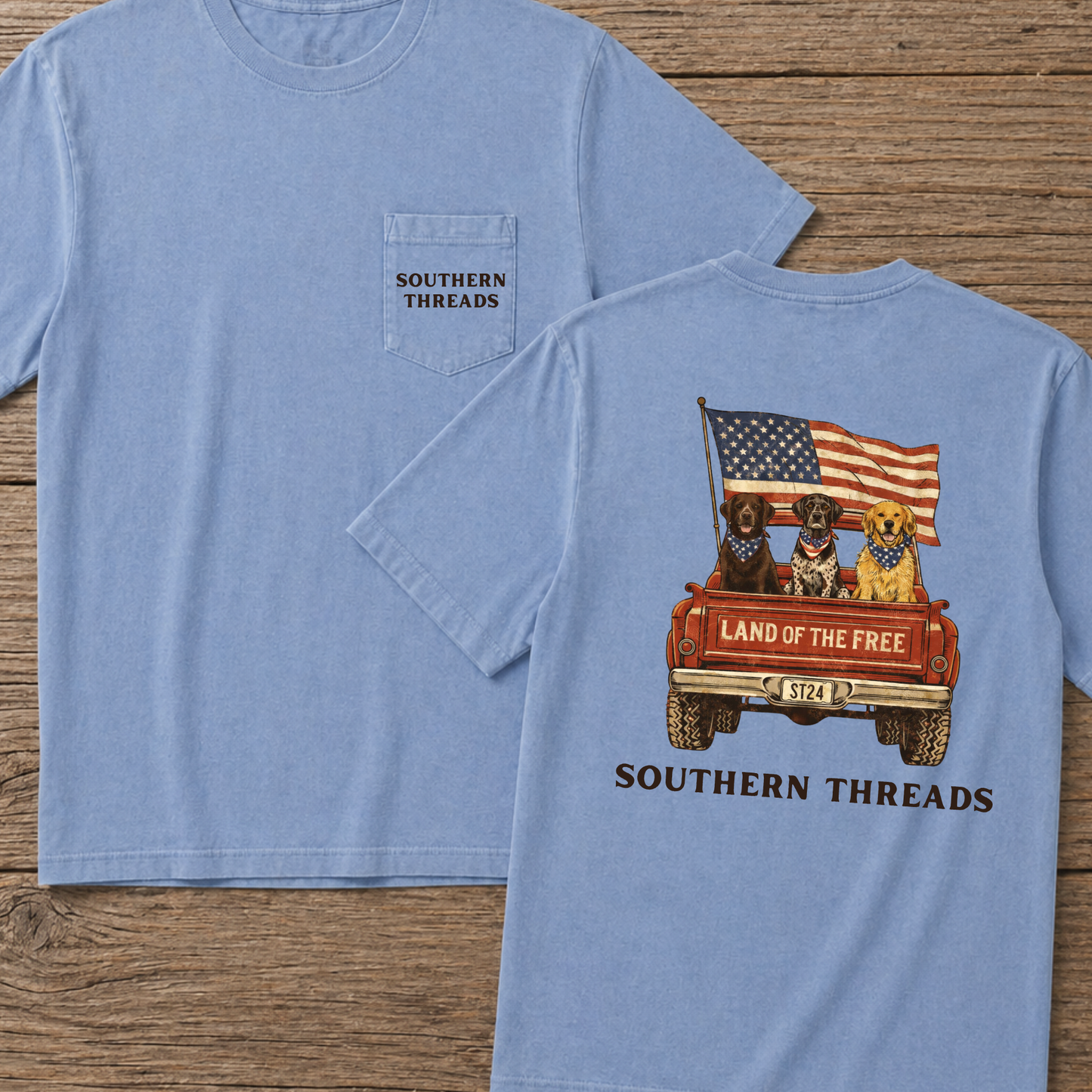 Patriotic Pups Tee