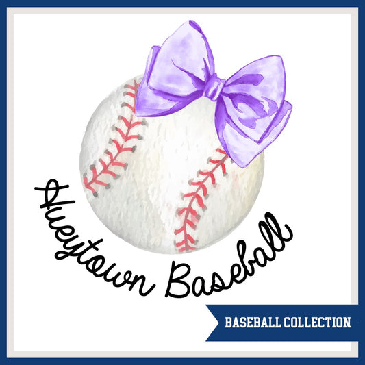 Custom  Baseball Bow