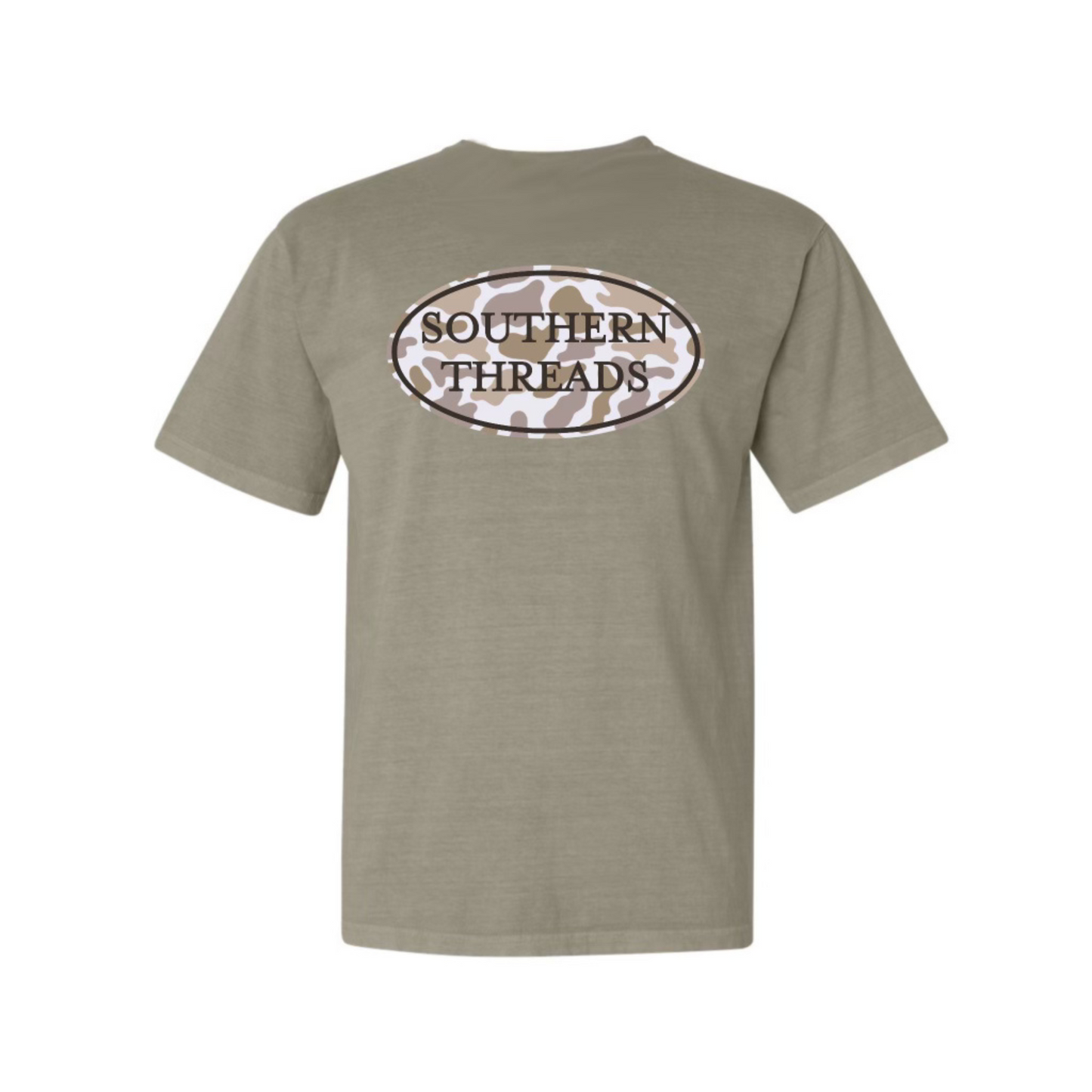 Oval Logo Tee, Sandstone