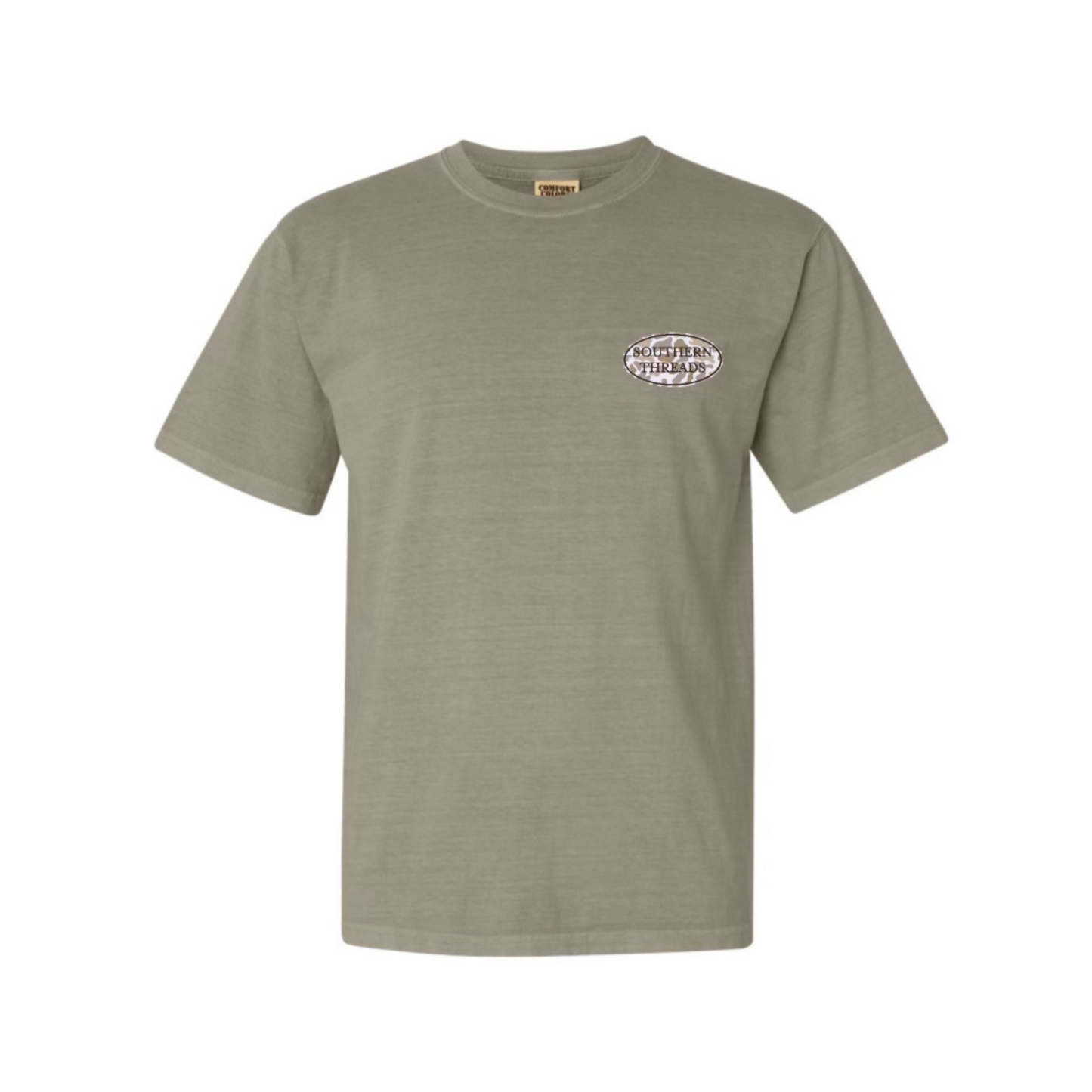 Oval Logo Tee, Sandstone
