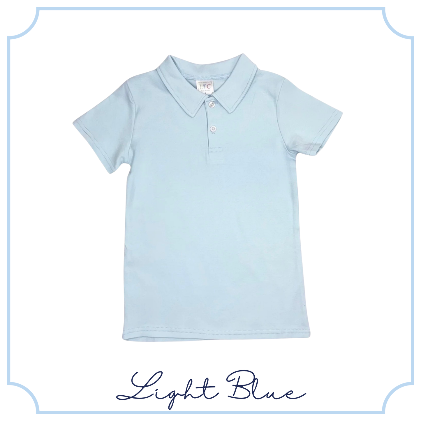 Boys Collared Polo
