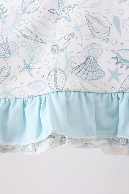 Sea Shell Ruffle Swimsuit