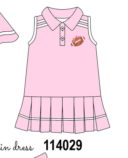 Pink Football Sequin Dress