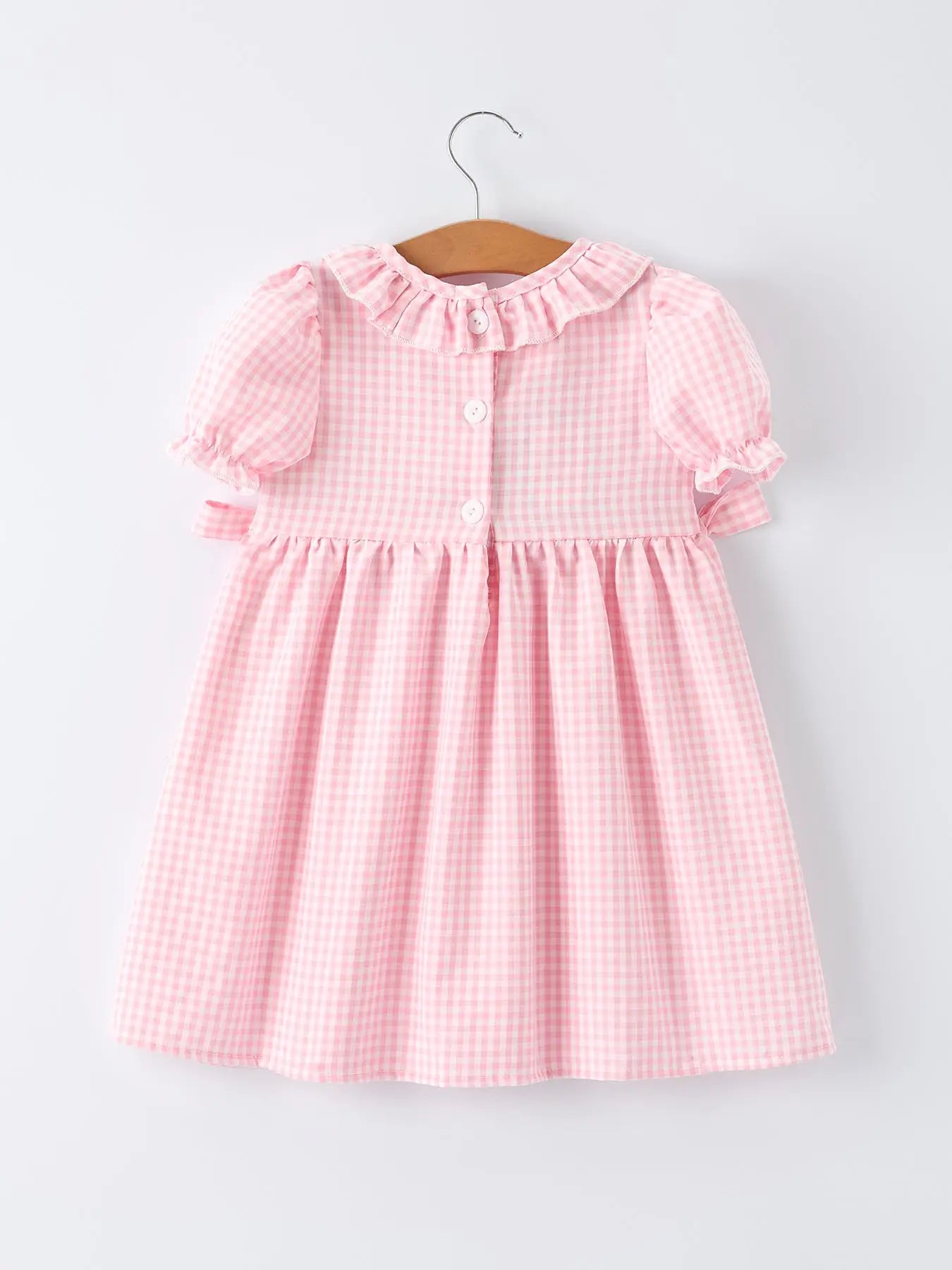 Summer Crocodile Smocked Dress