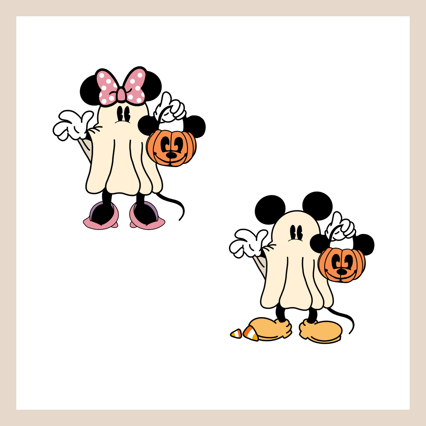 Scary Minnie or Mickey