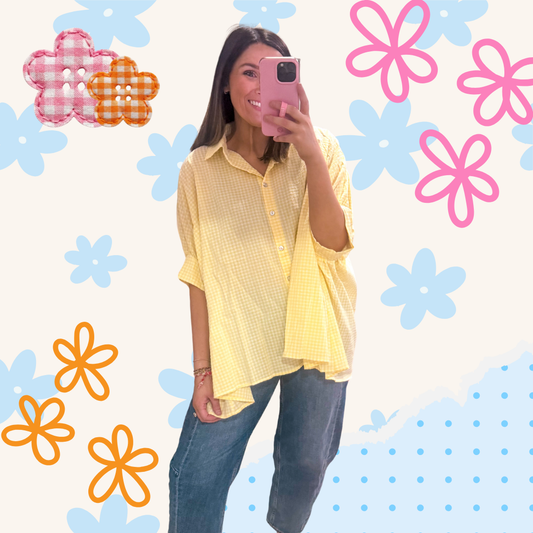 Gigi Gingham Top