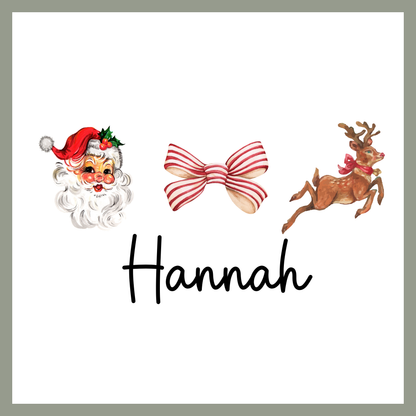 Vintage Christmas Trio