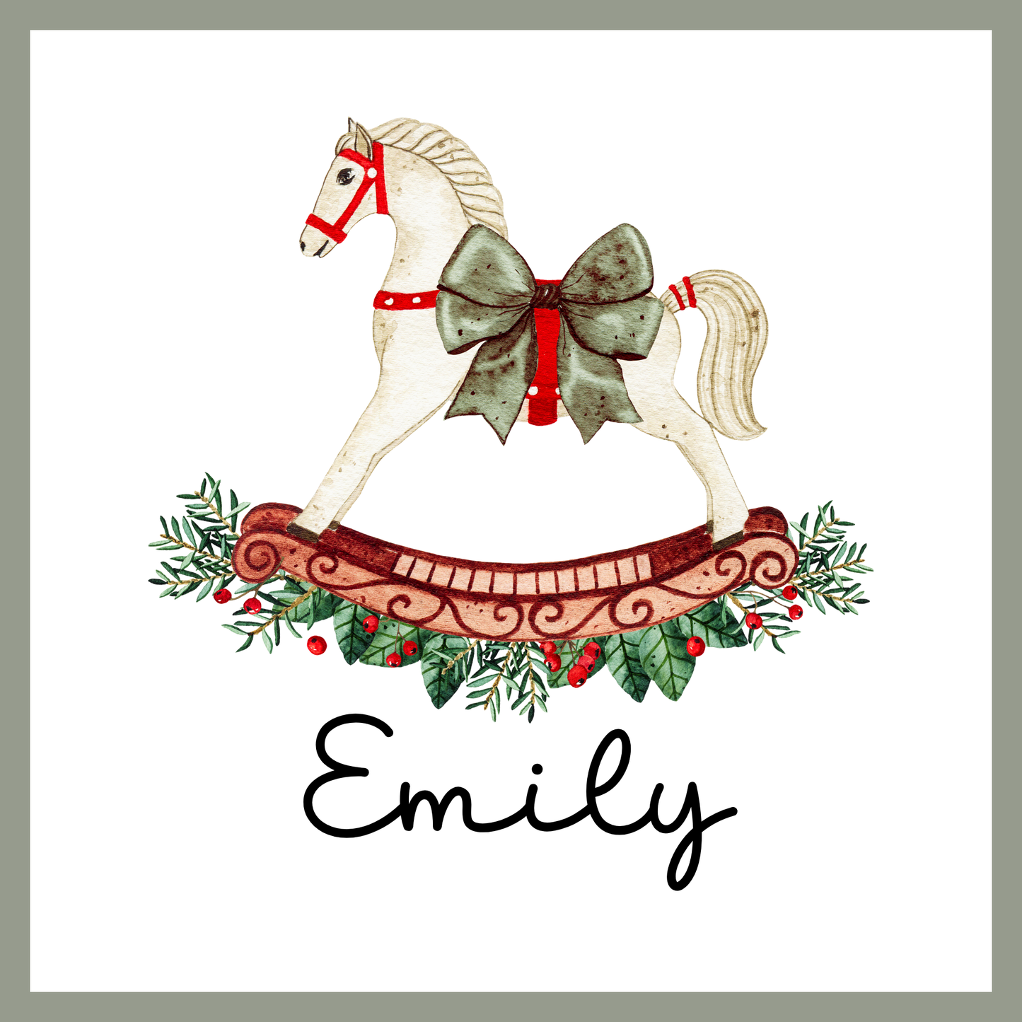 Christmas Rocking Horse