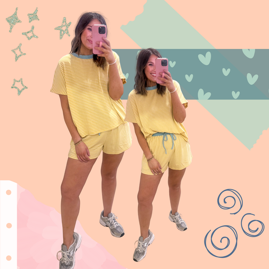 Sunny Days Stripe Set