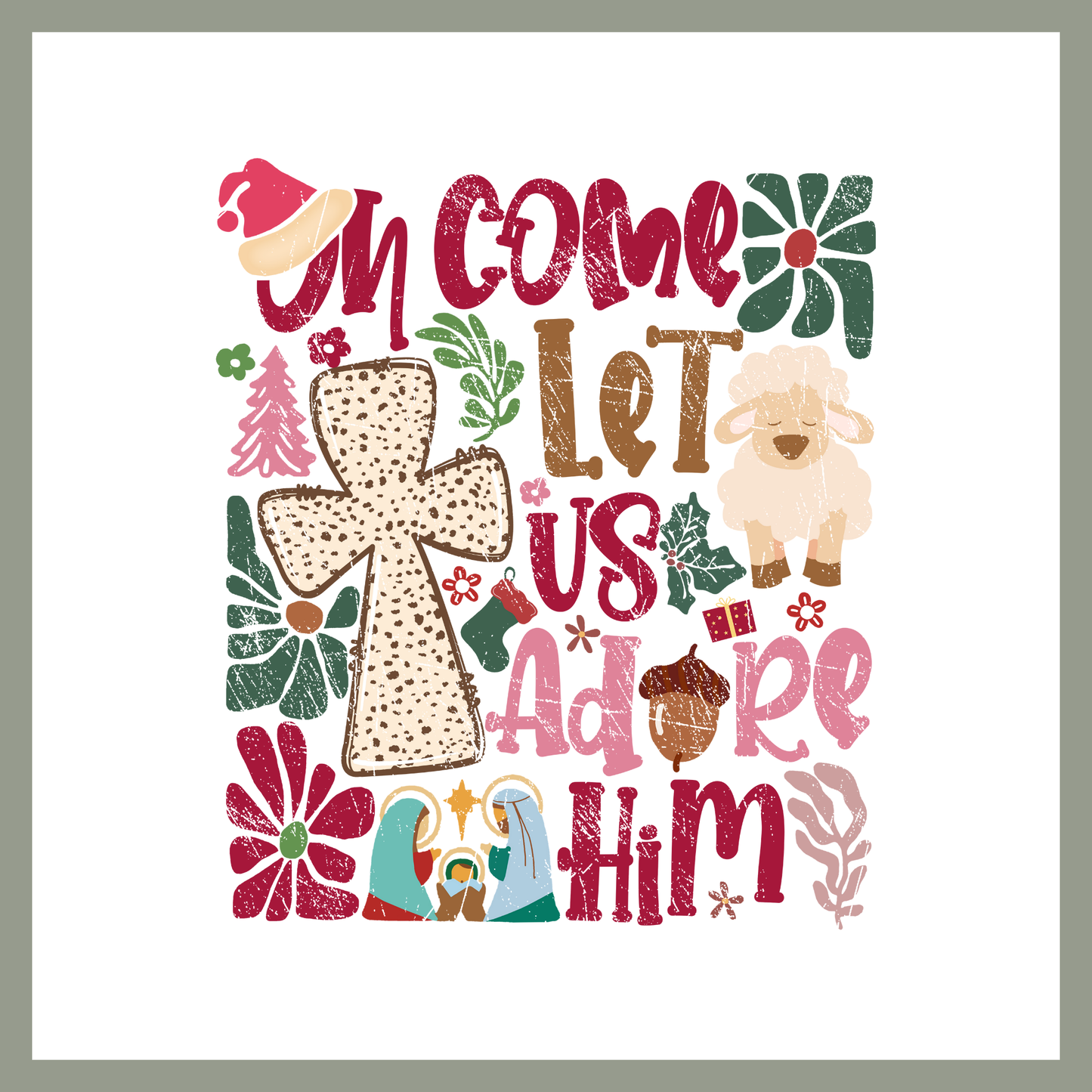Oh Come Let Us Adore Him Lamb