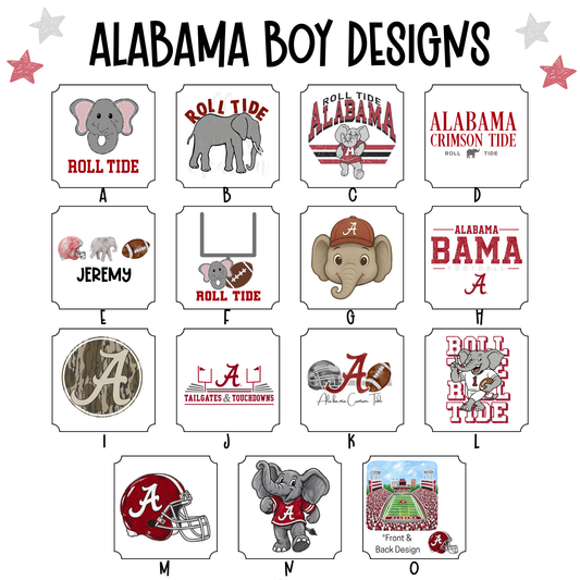 Boys Alabama Game Day