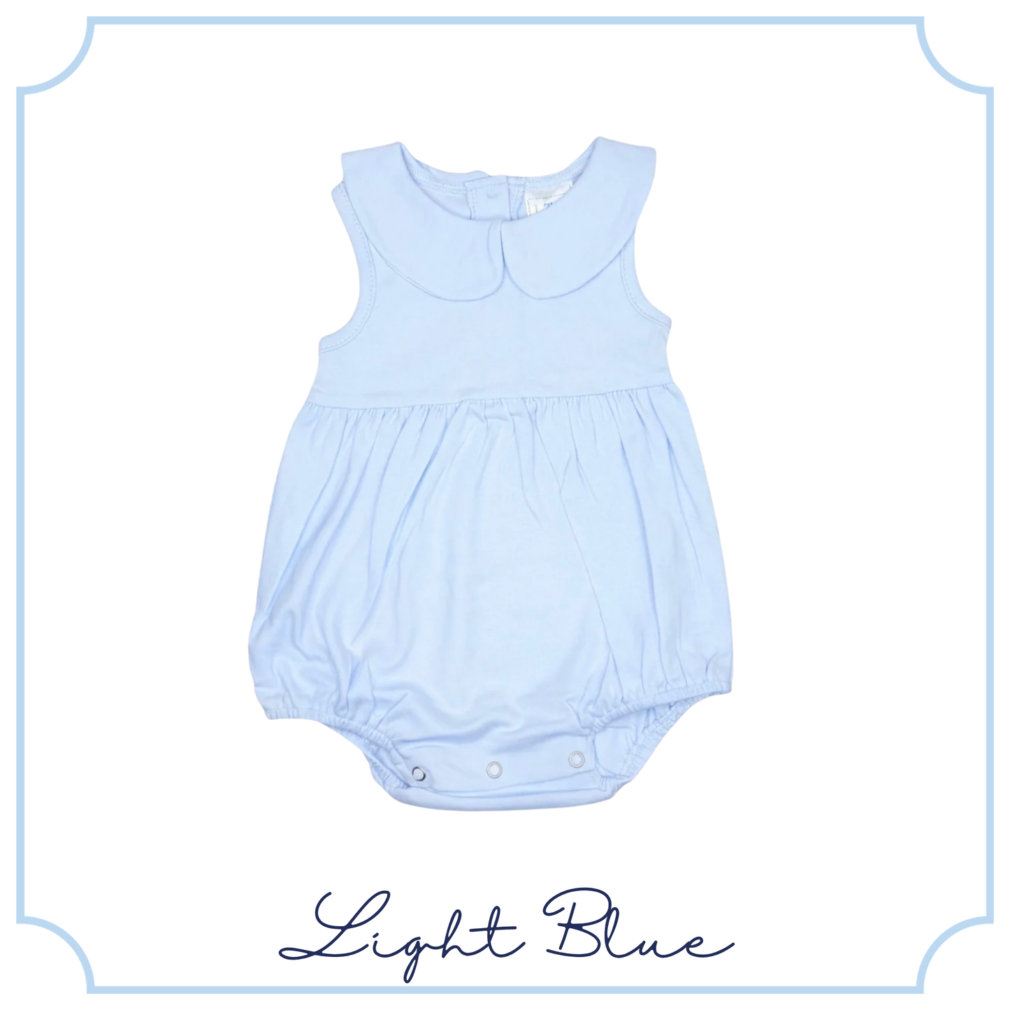 Peter Pan Collared Bubble (name on collar)