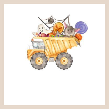 Halloween Dump Truck