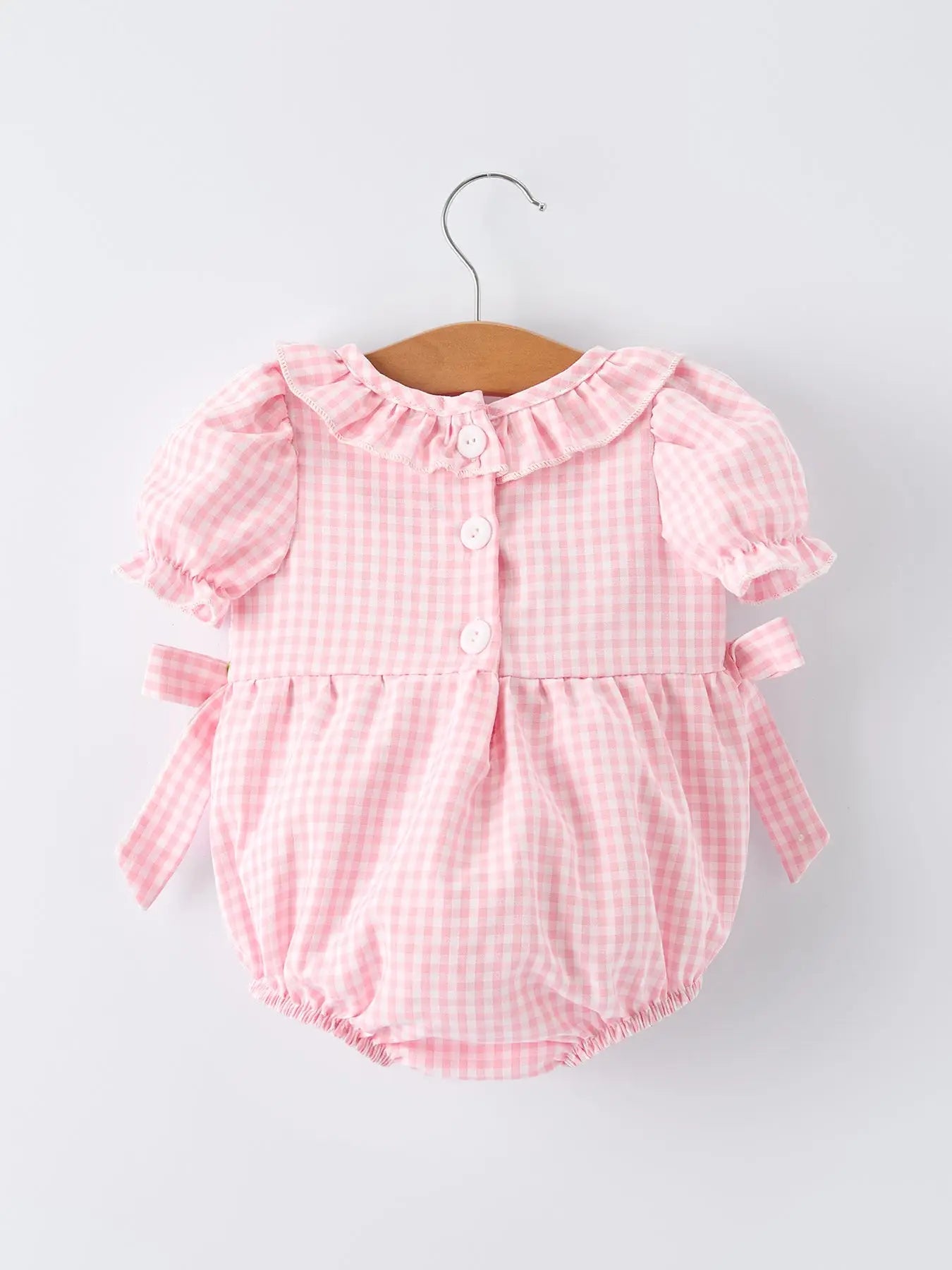 Summer Crocodile Smocked Bubble