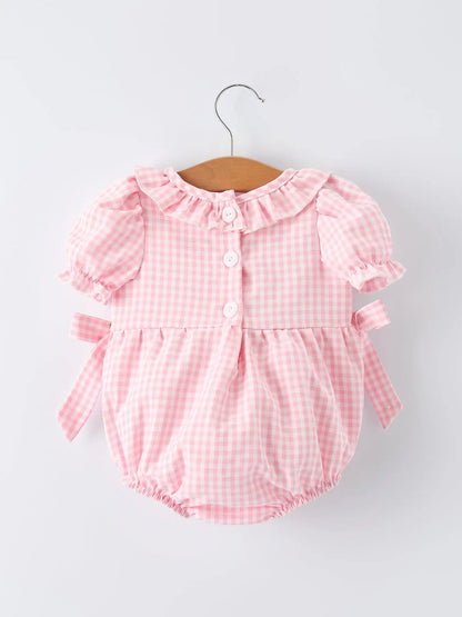 Summer Crocodile Smocked Bubble