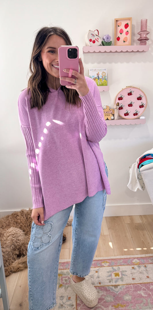 Easy Day Hoodie, Mauve