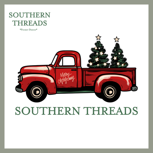 Old Christmas Truck *Front and Back Design