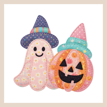 Quilted Halloween Pals