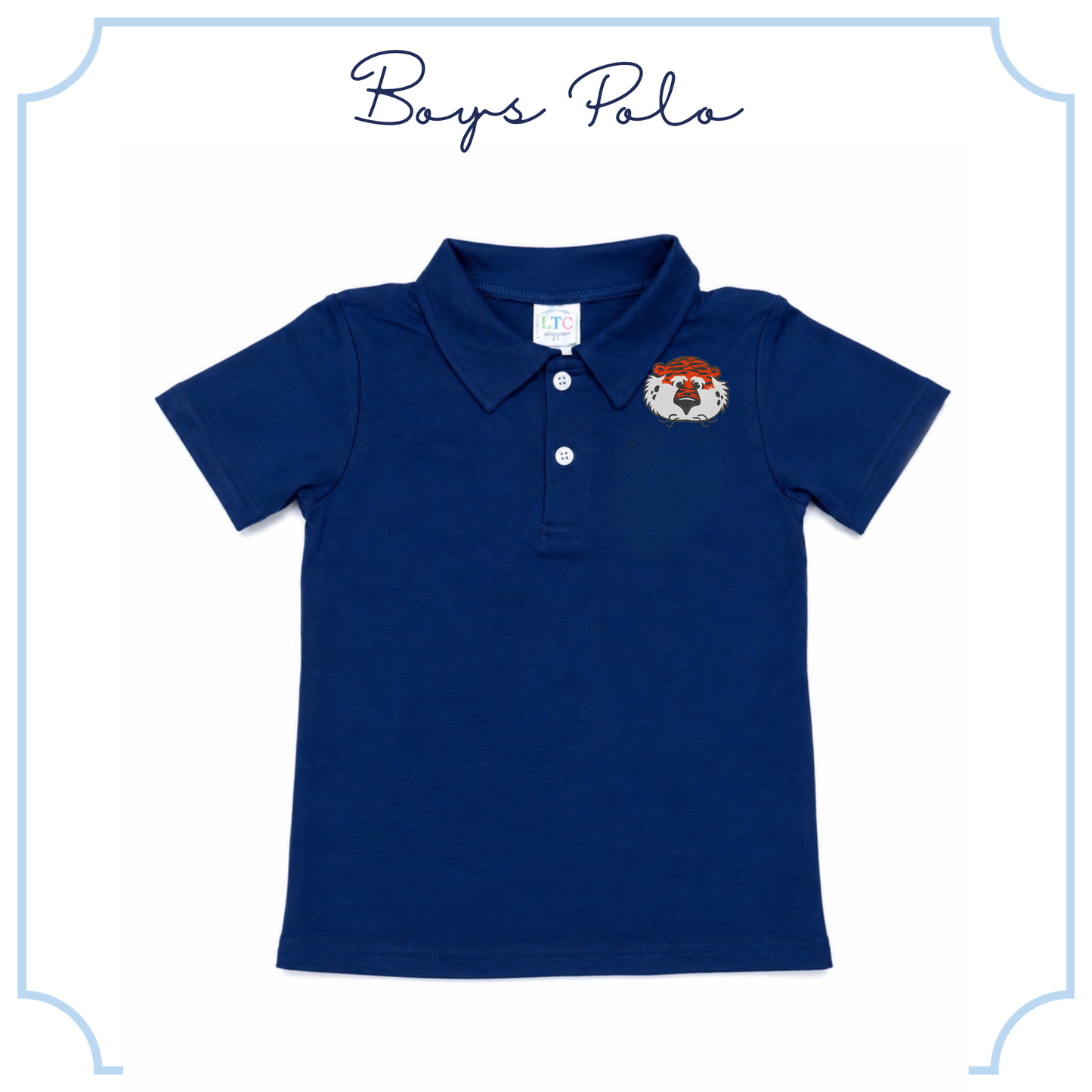 Boys Collared Polo