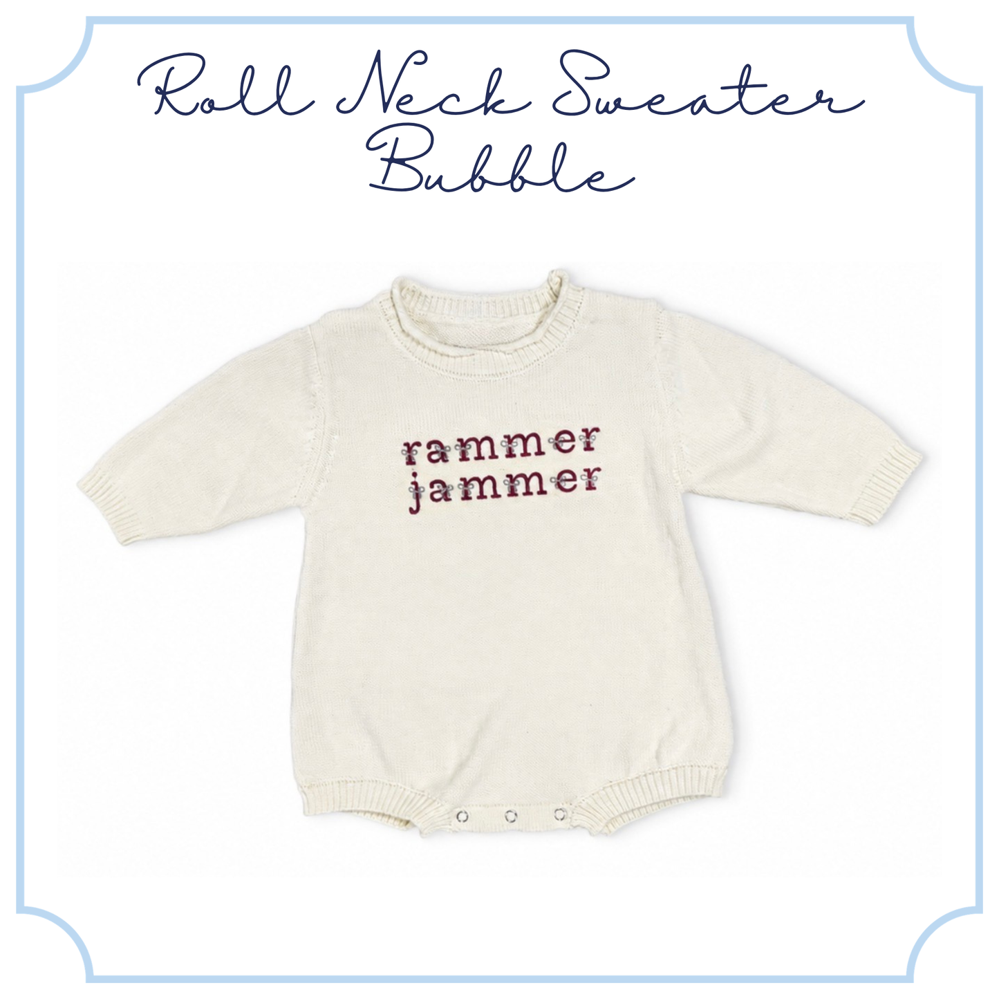 Roll Neck Sweater Bubble