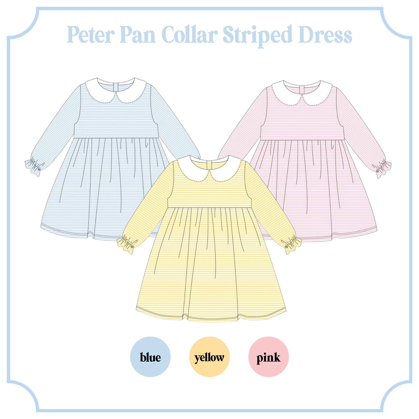 Turkey Peter Pan Collar Dress or Bubble