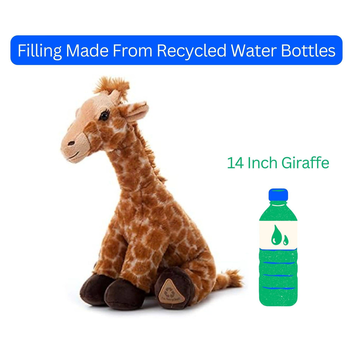 Giraffe Plush, 14"