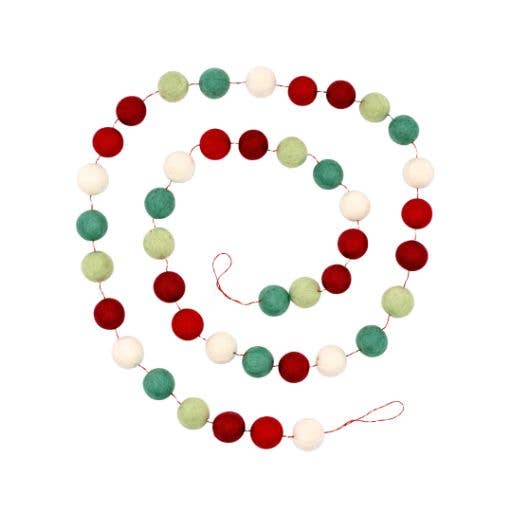 Felt Pompom Garland