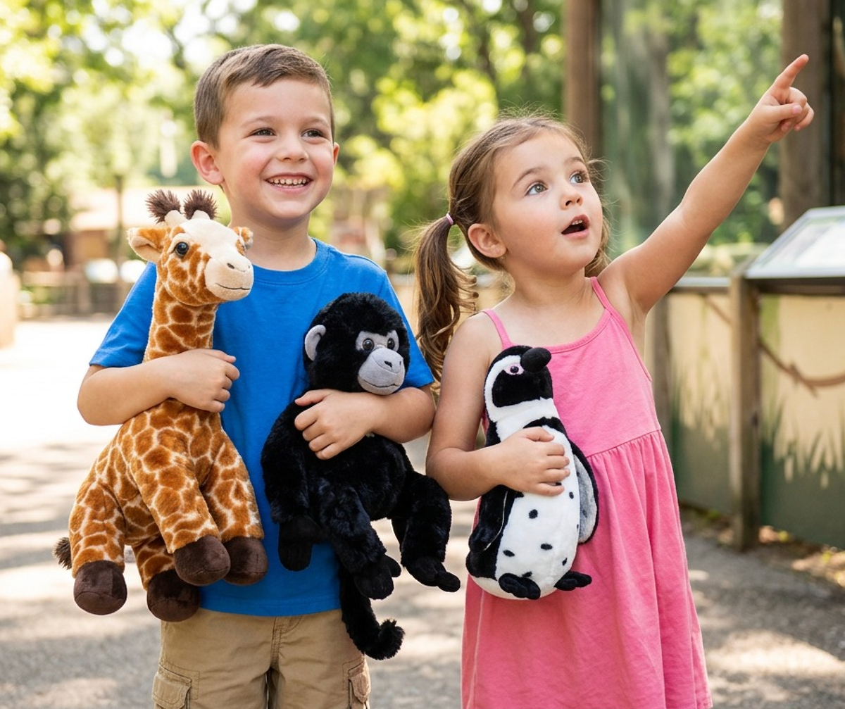 Giraffe Plush, 14"