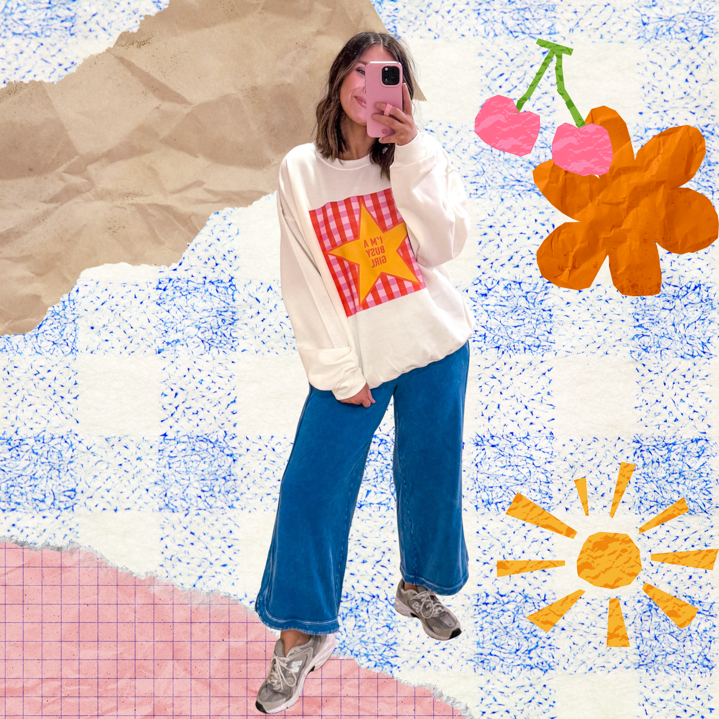 I’m a Busy Girl Sweatshirt