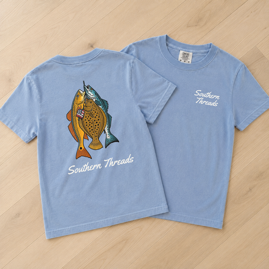 Fish on the Line Tee