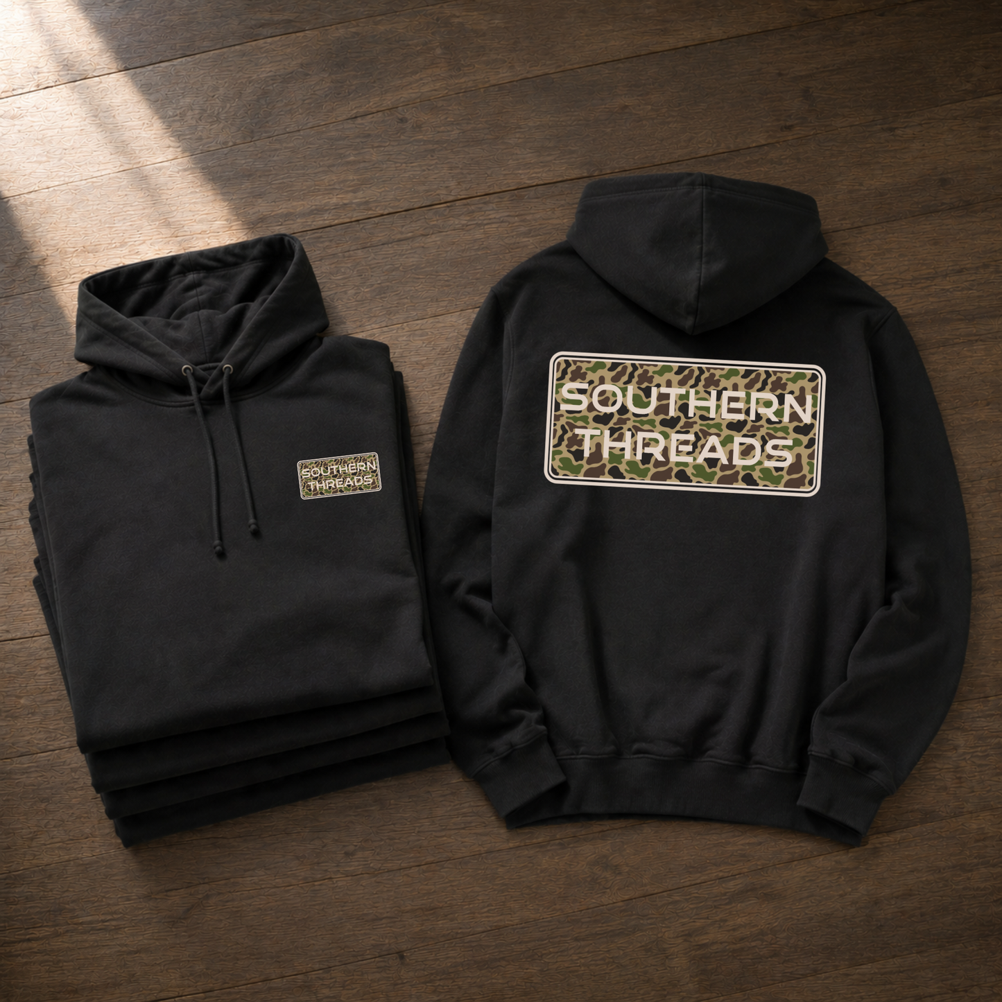Badge Series Hoodie, Black
