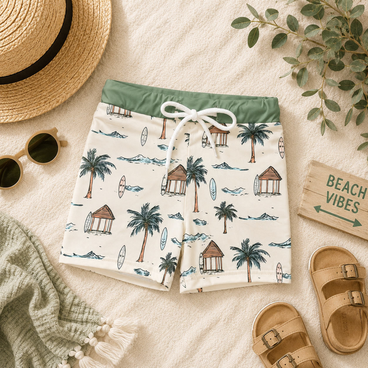 Island Boy Swim Trunks