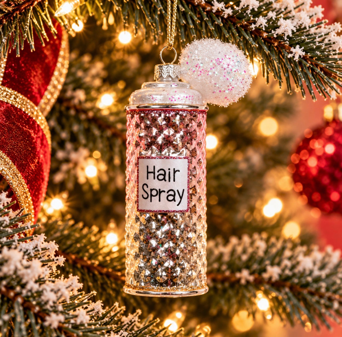 Hairspray Ornament