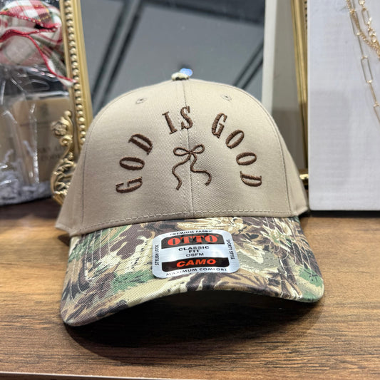 God is Good Camo Hat