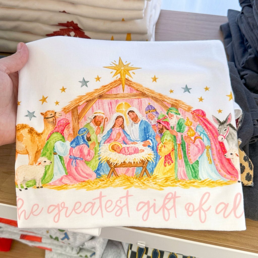Manger Scene Tee