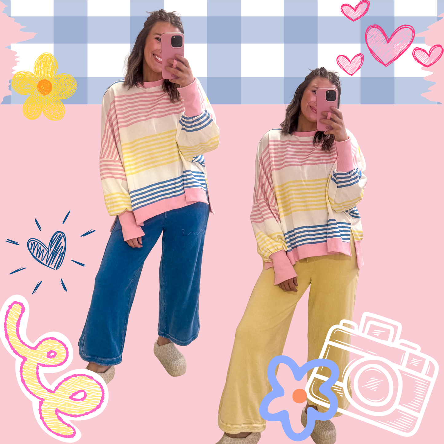 Chelsea Striped Top