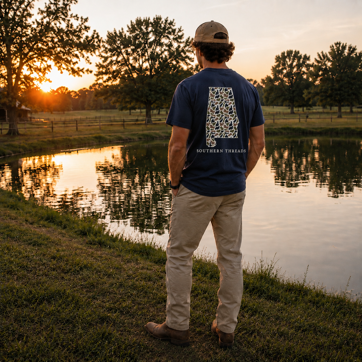 State of Mind Tee, Navy